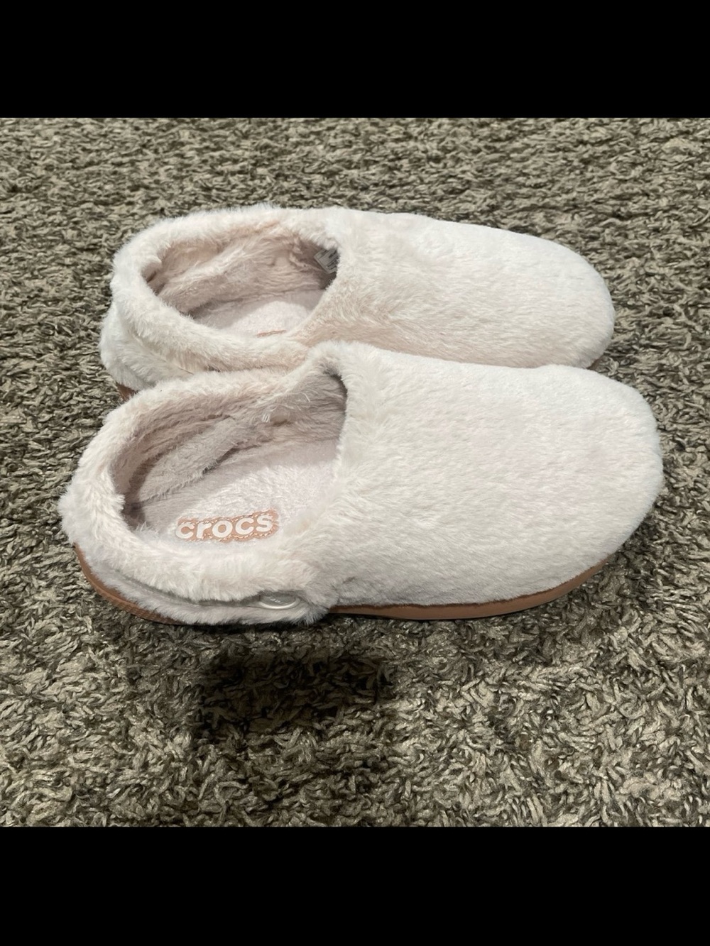 crocs classic unfurgettable clogs light pink women’s size 8 - Picture 2 of 6